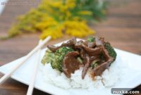 Sizzling Beef and Broccoli