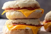 Homemade Egg McMuffin Freezer Sandwiches