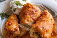 Moms Traditional Stuffed Cabbage Rolls
