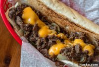Melty Cheddar Philly Cheesesteak