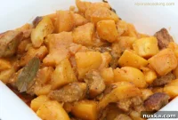 Ukrainian Slow Cooker Braised Potatoes