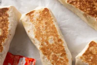 Homemade Taco Bell Grilled Stuffed Burrito