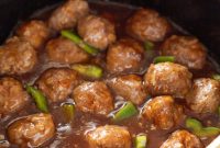 Zesty Glazed Meatball Delight
