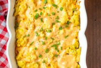 Velvety Cheese Sauce Breakfast Bake