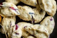 Blueberry Steamed Dumplings