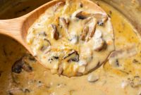Rich Creamy Mushroom Gravy