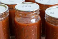 Perfect Homemade Salsa for Canning