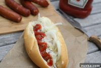 Hearty Bratwurst Kraut Sandwich
