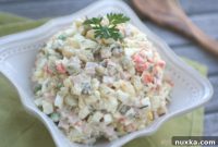 Classic Ukrainian Olivye Potato Salad