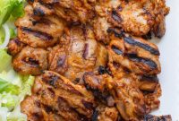 Juicy Grilled Chicken Thighs