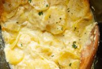 Creamy Slow Cooker Scalloped Potatoes