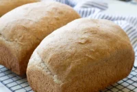 Hearty Freshly Milled Whole Wheat Sourdough Sandwich Loaf