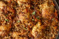Effortless Chicken and Buckwheat Skillet Meal