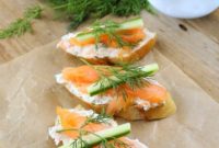 Smoked Salmon Finger Sandwiches