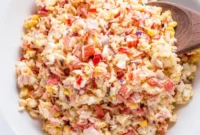 Velvety Crab and Rice Medley