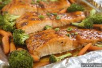 One Pan Teriyaki Glazed Salmon Recipe