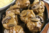 Savory Salisbury Steak with Mushroom Gravy