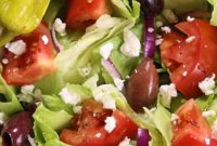 Panera-Inspired Greek Salad