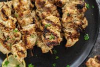 Amazingly Juicy Chicken Skewers with a Mayonnaise Marinade