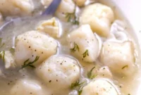 Comforting Chicken and Dumpling Soup