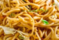 Restaurant Quality Vegetable Lo Mein at Home