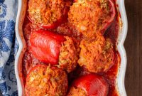 Flavorful Stuffed Bell Peppers