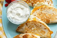Bite-Sized Breakfast Quesadillas