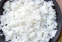 Foolproof Stovetop Rice