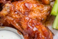 Sweet and Sticky Honey BBQ Wings
