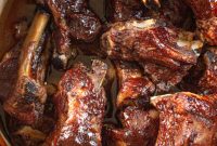 Succulent Braised BBQ Ribs