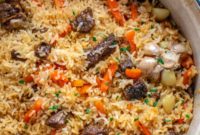 Beef Plov and Rice Pilaf Recipe
