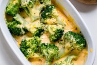 Steakhouse Style Broccoli Cheese