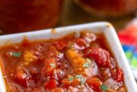 Vibrant Peach Mango Salsa