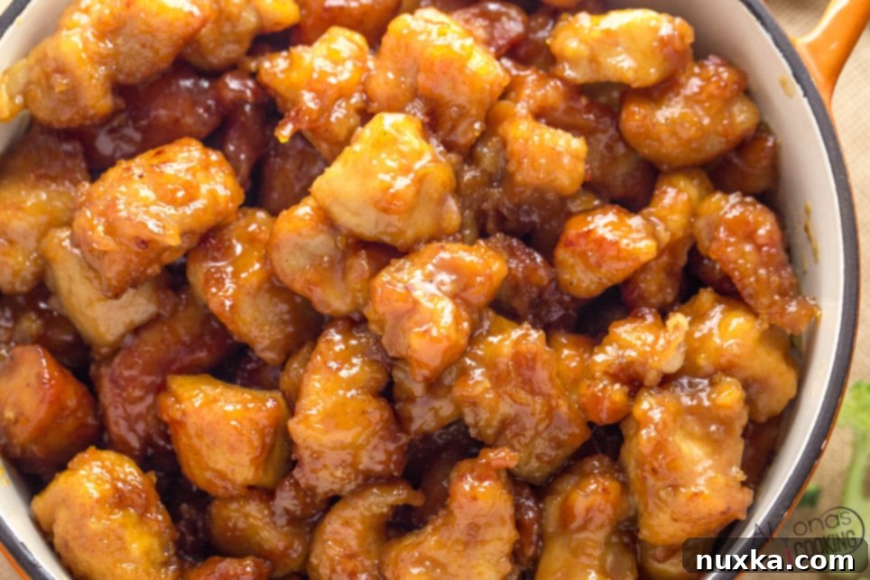 Ingredients for easy orange chicken recipe