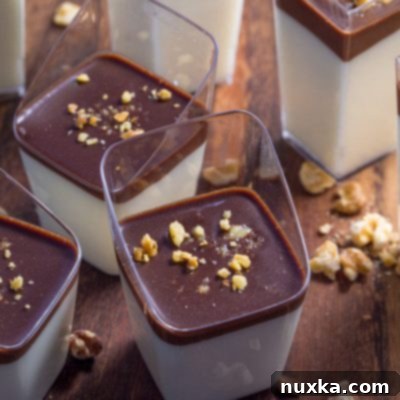 Cloud-Like Birds Milk Parfaits 4 birds-milk dessert in a cup