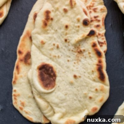 fluffy homemade naan bread, stonefire copycat recipe