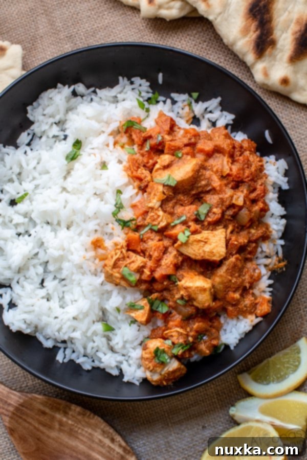 chicken curry with coconut milk and salsa easy