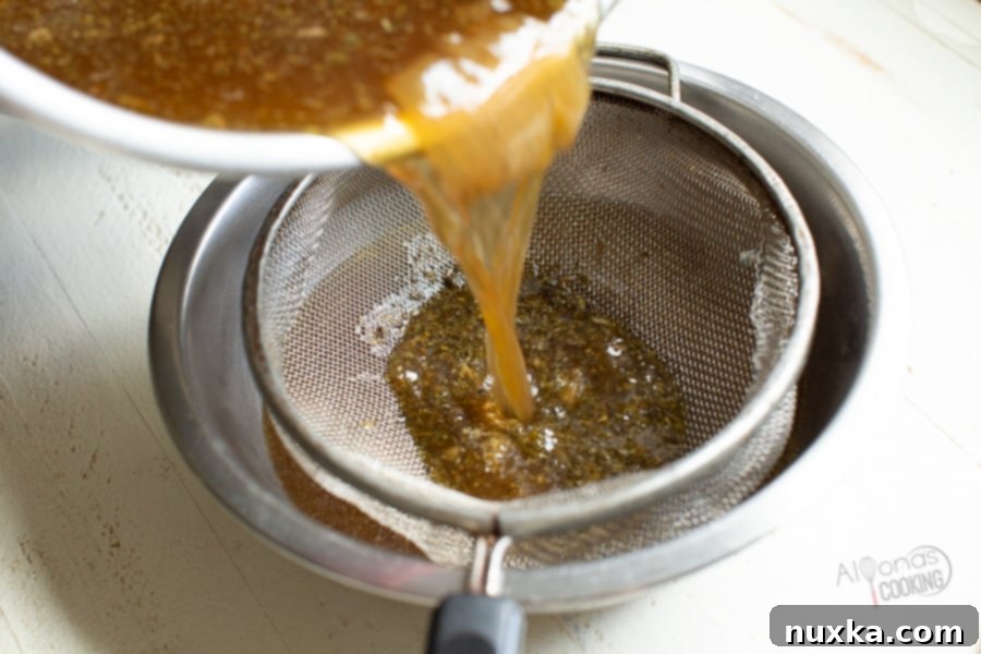 Au Jus for French dip sandwich dipping 