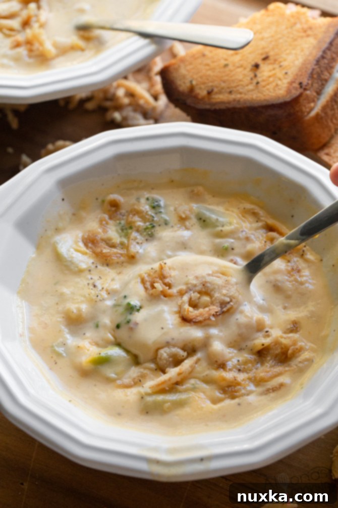 broccoli cheese soup