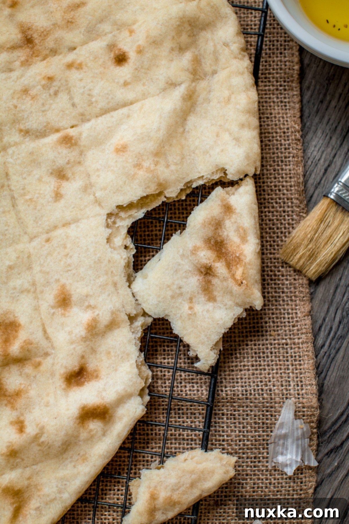 homemade unleavened bread 