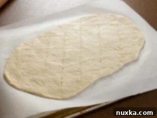 how to roll and score unleavened bread