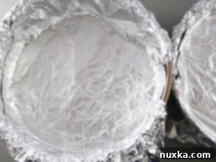 How To Make Russian Tea Cake: foil pans