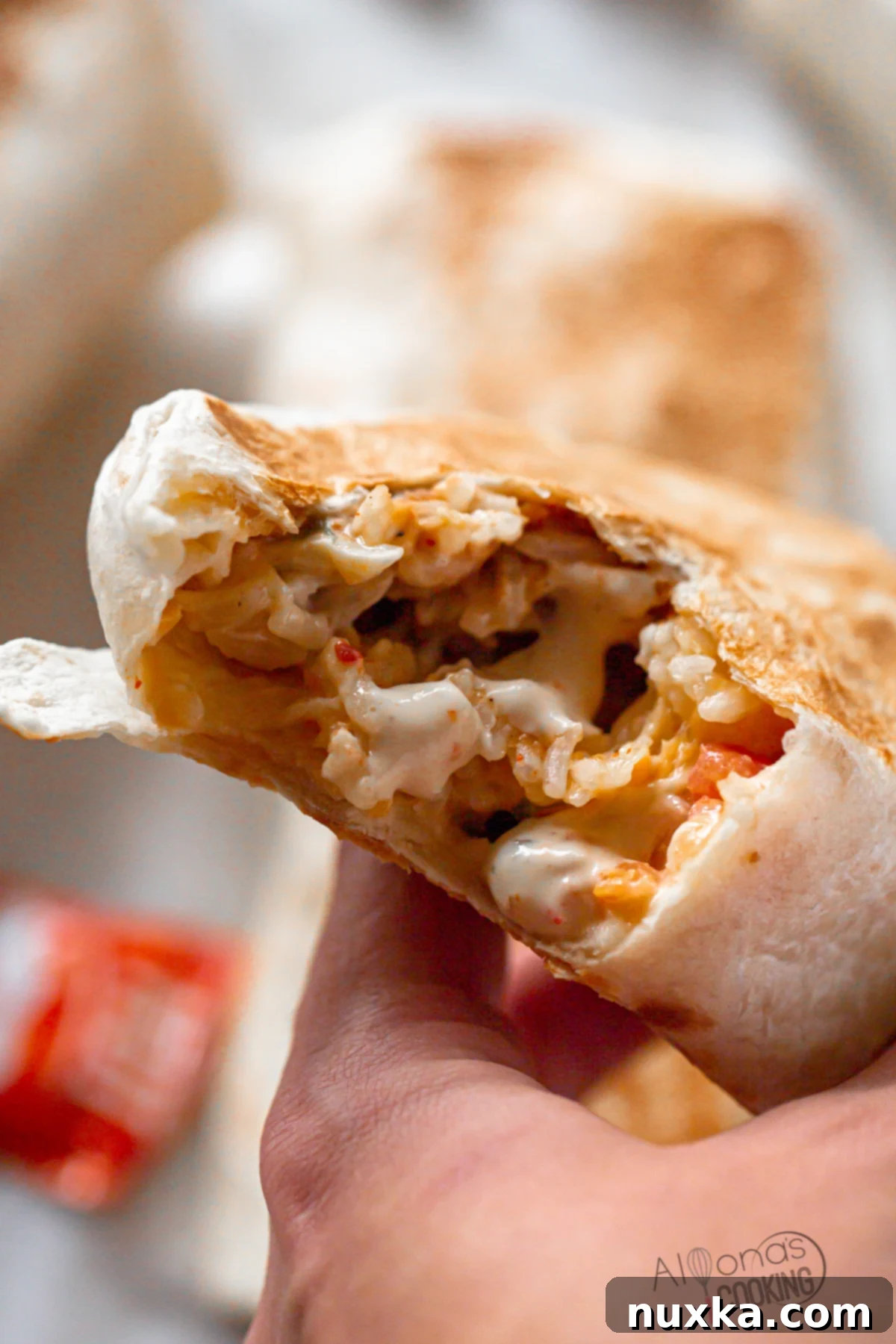 Taco Bell Grilled Stuffed Burrito Copycat recipe