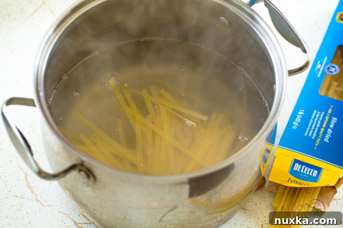 how to cook fettuccine pasta for Shrimp Alfredo How to cook pasta for Shrimp Alfredo
