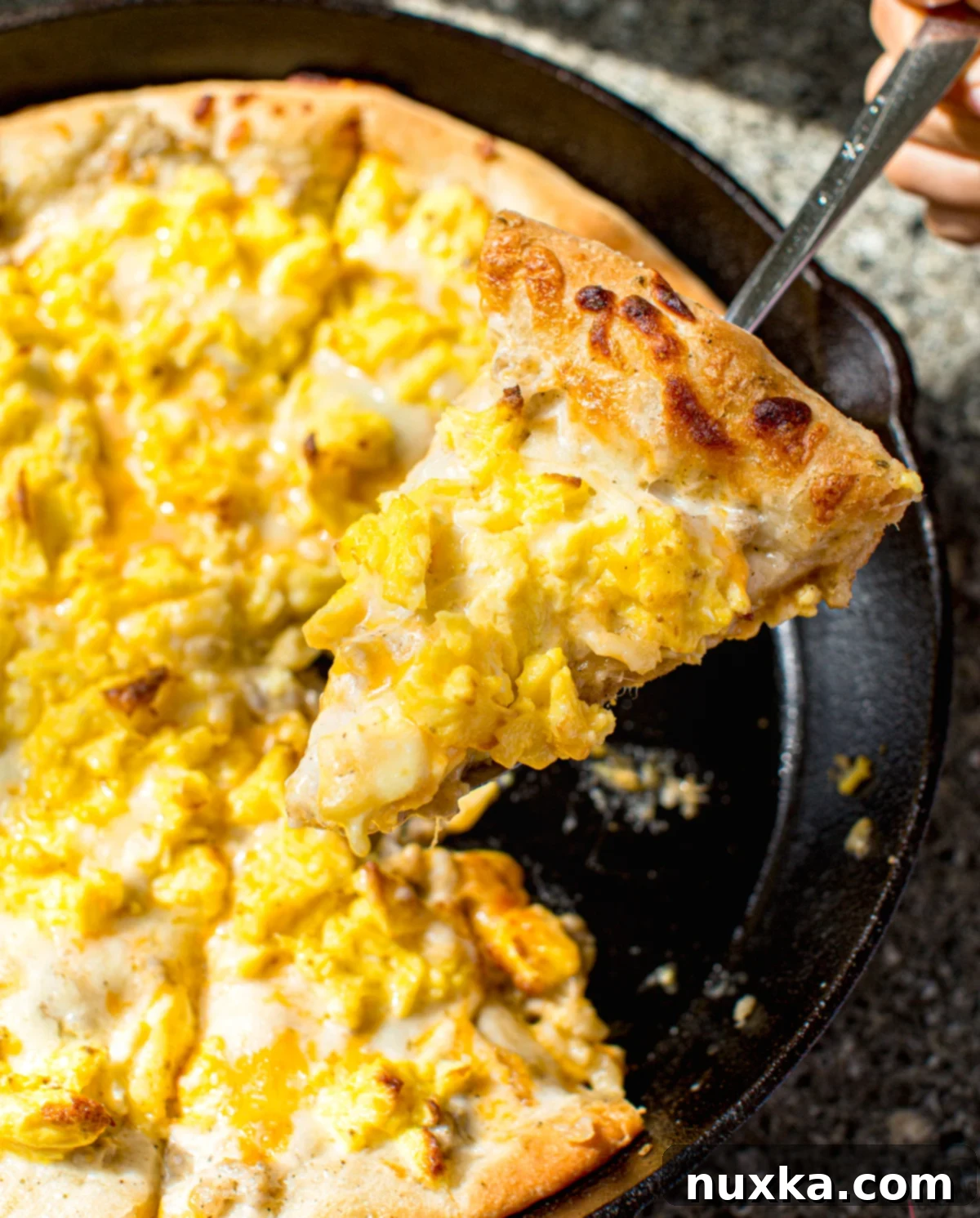 How to make the best breakfast pizza recipe
