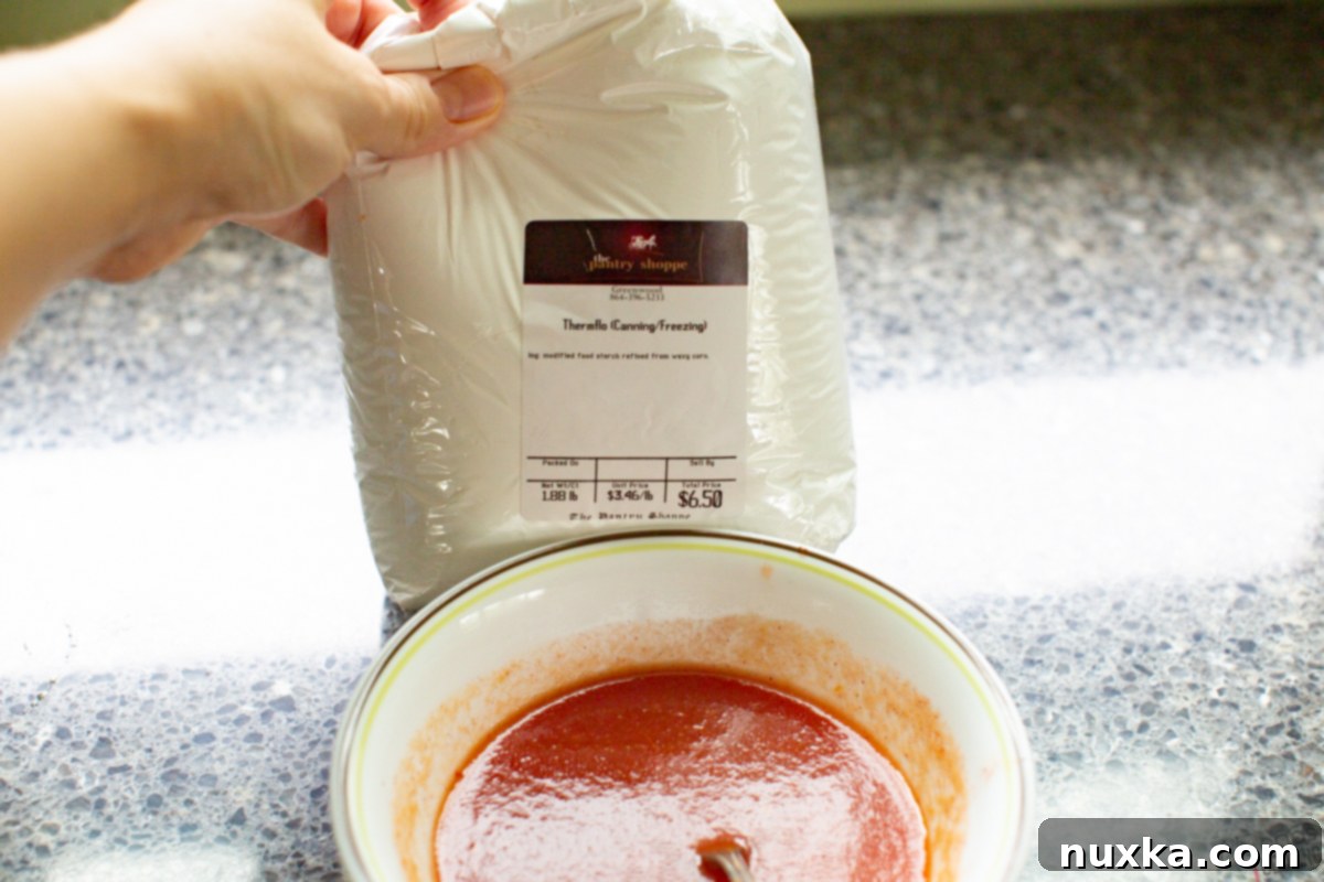 Thermflo used to thicken ketchup What is Thermflo? A canning thickener