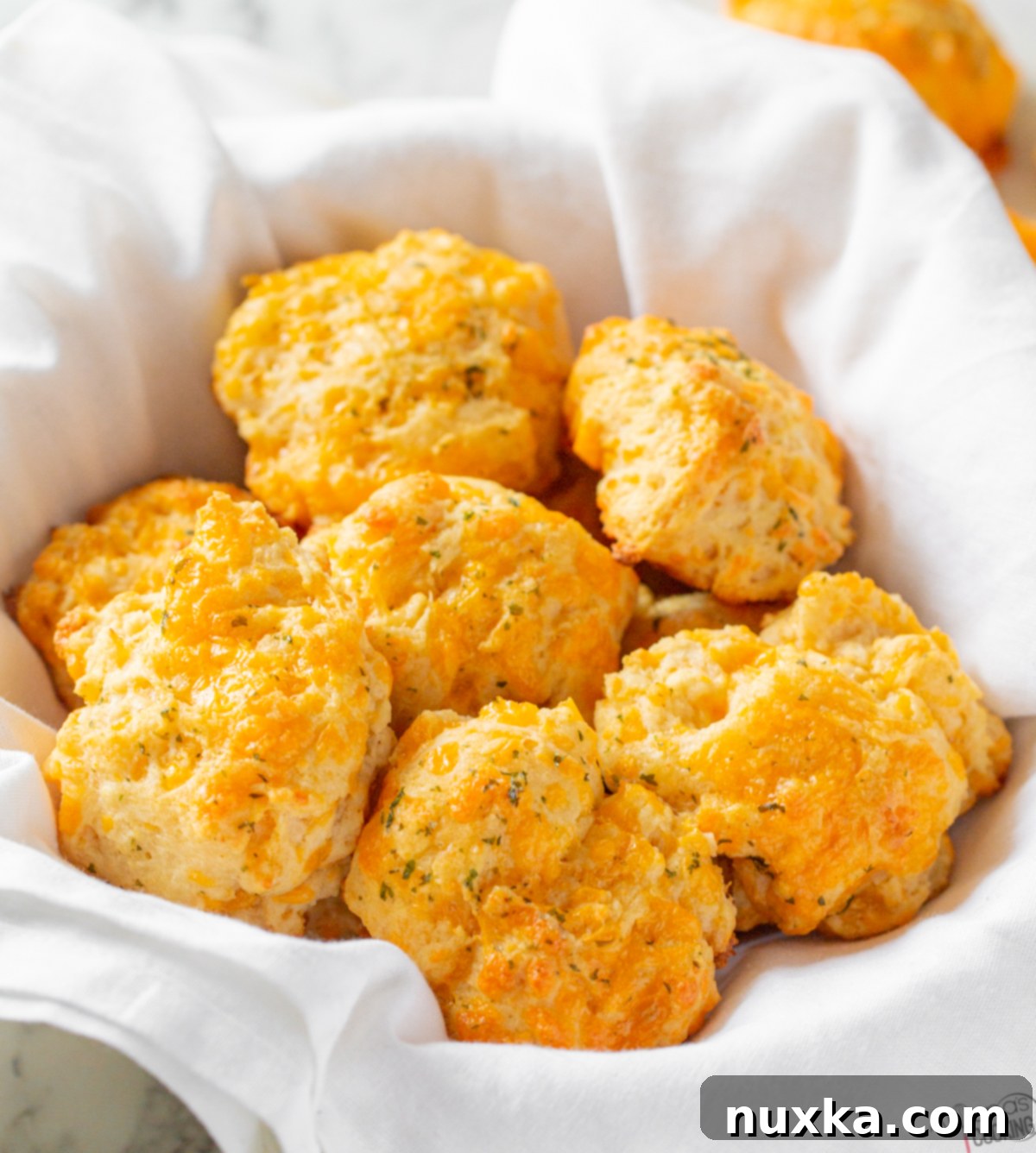 Red Lobster Cheddar Bay Biscuits Copycat recipe, warm and buttery