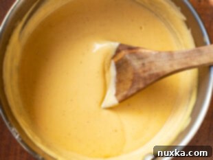How to make creamy cheese sauce for breakfast casserole step-by-step