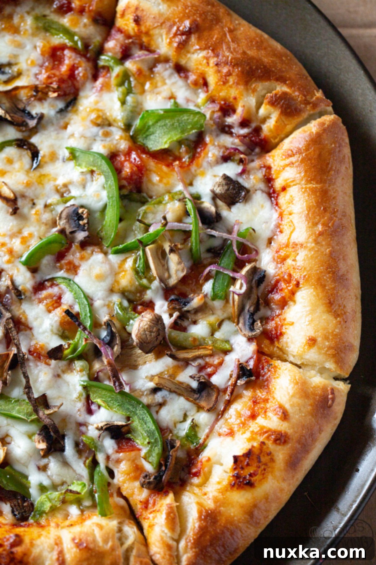 Preparing the best stuffed crust pizza with essential tools