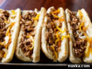 how to assemble chicken Philly cheesesteaks